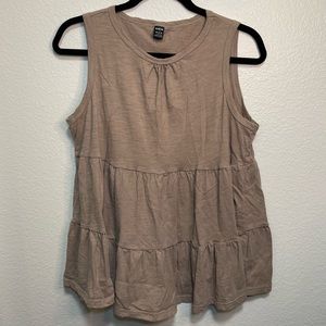 Shein Maternity sleeveless top large.